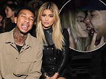 NEW YORK, NY - SEPTEMBER 12:  Tyga (L) and Kylie Jenner attend the Alexander Wang Spring 2016 fashion show during New York Fashion Week at Pier 94 on September 12, 2015 in New York City.  (Photo by Craig Barritt/Getty Images)
